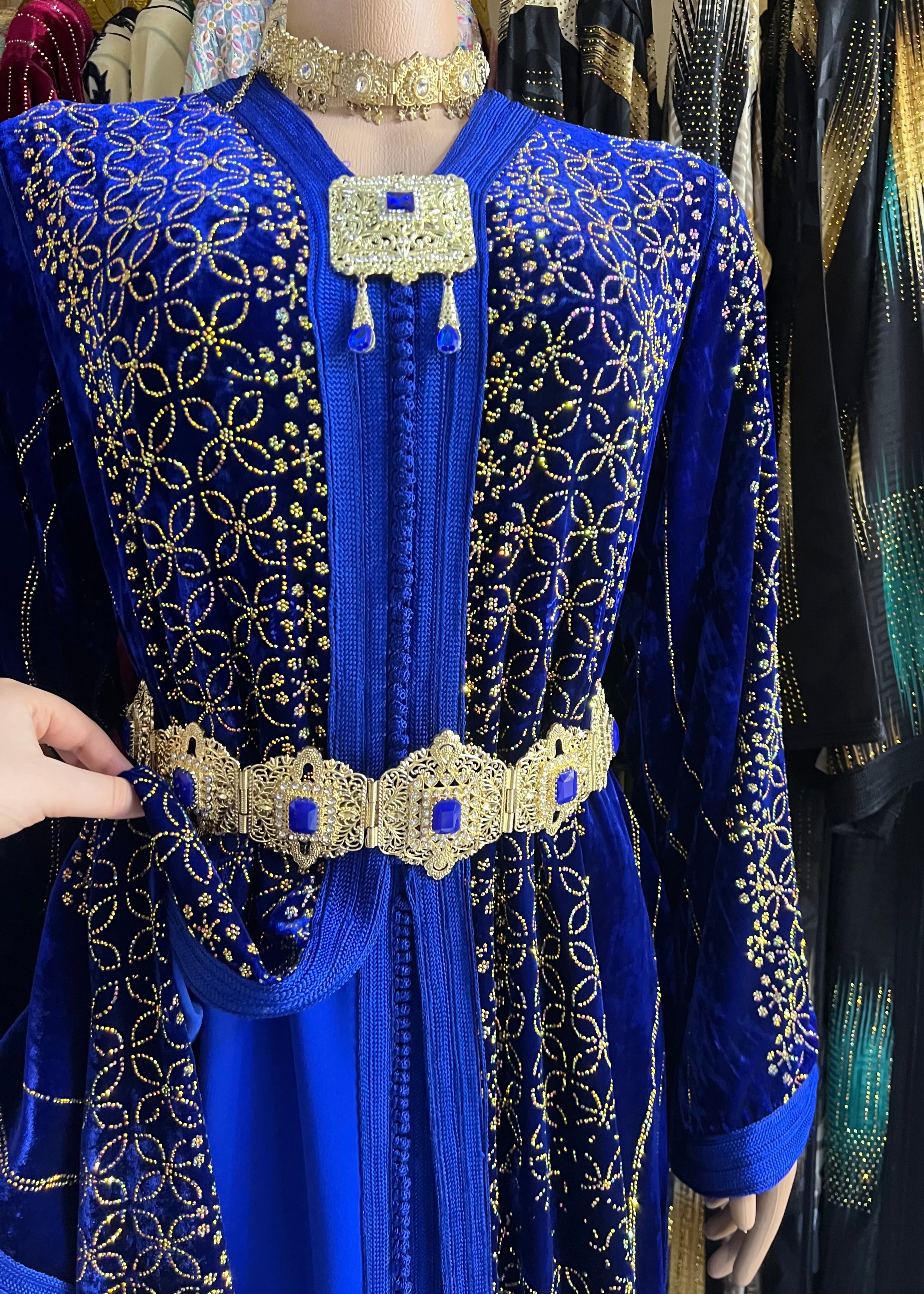Caftan en velours