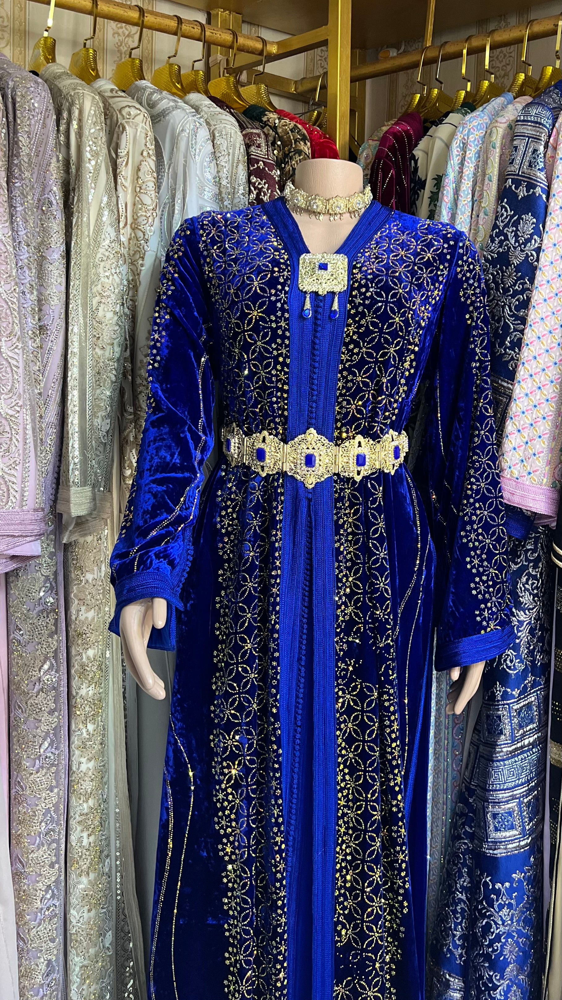 Caftan en velours