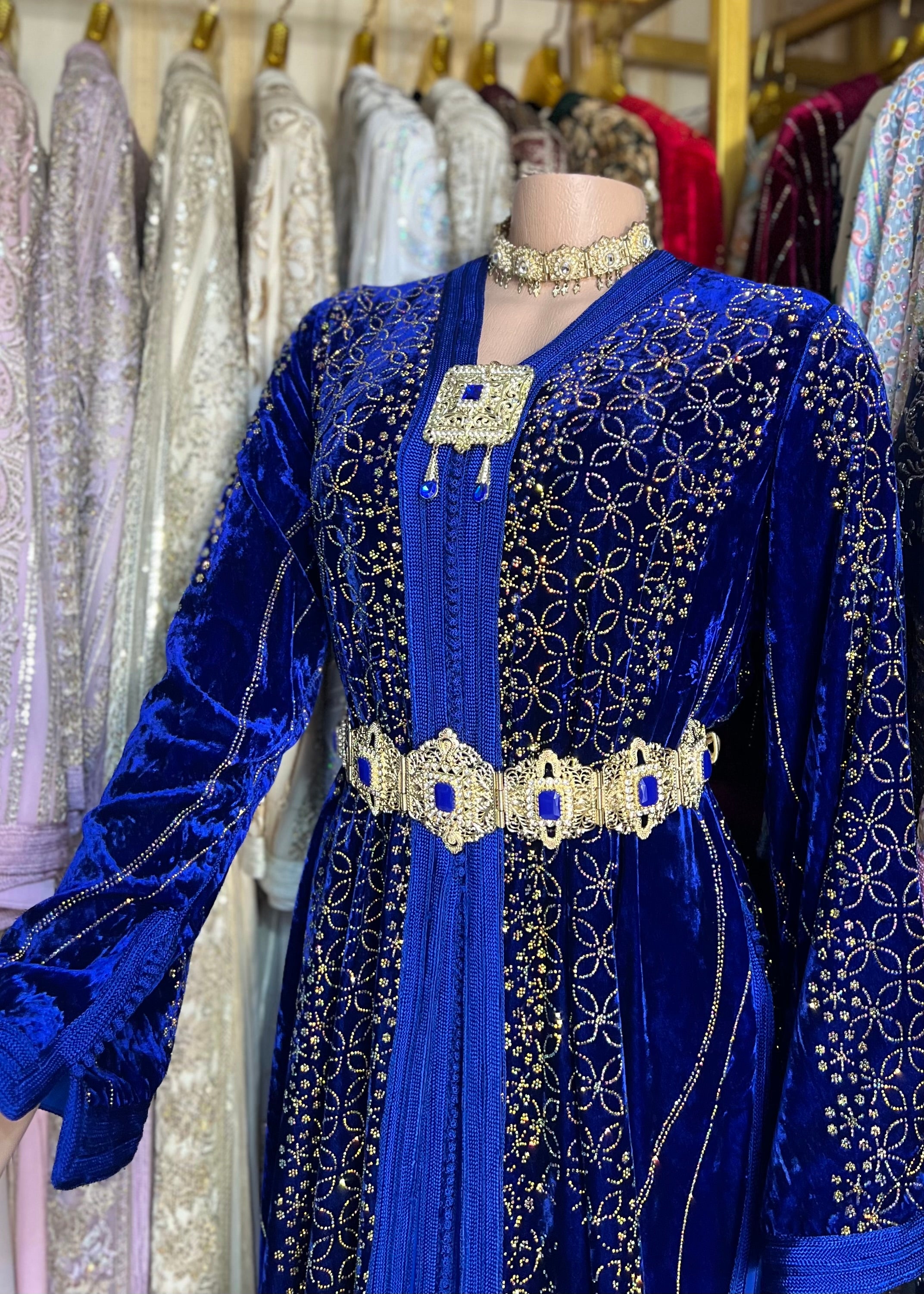 Caftan en velours