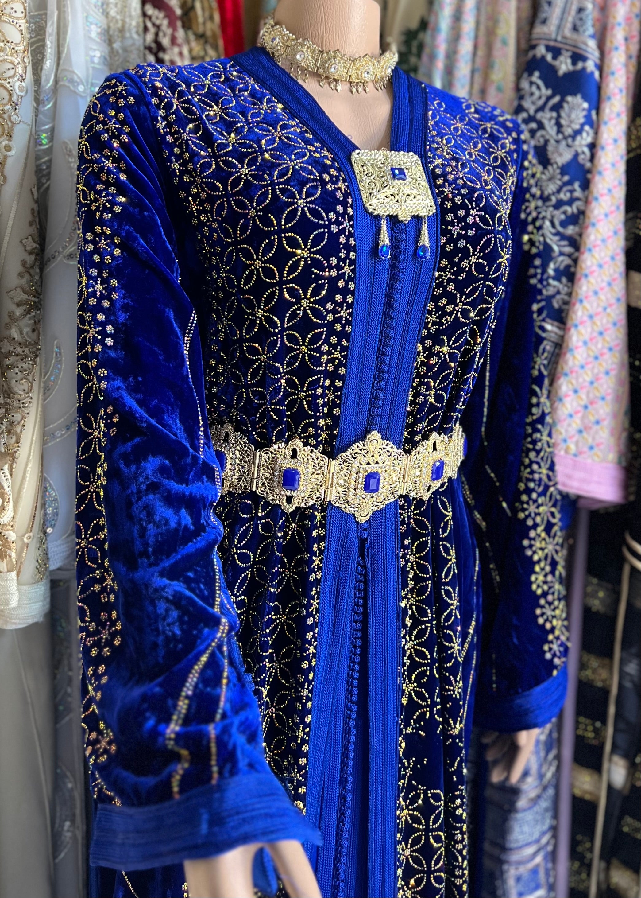 Caftan en velours
