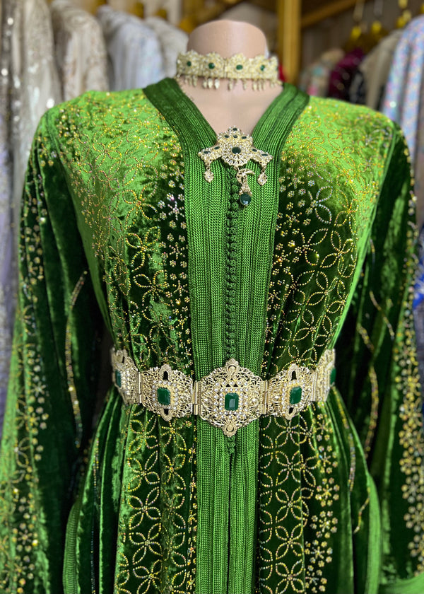 قفطان مخملي