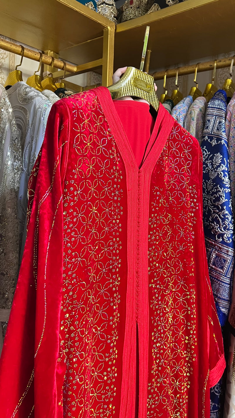 قفطان مخملي