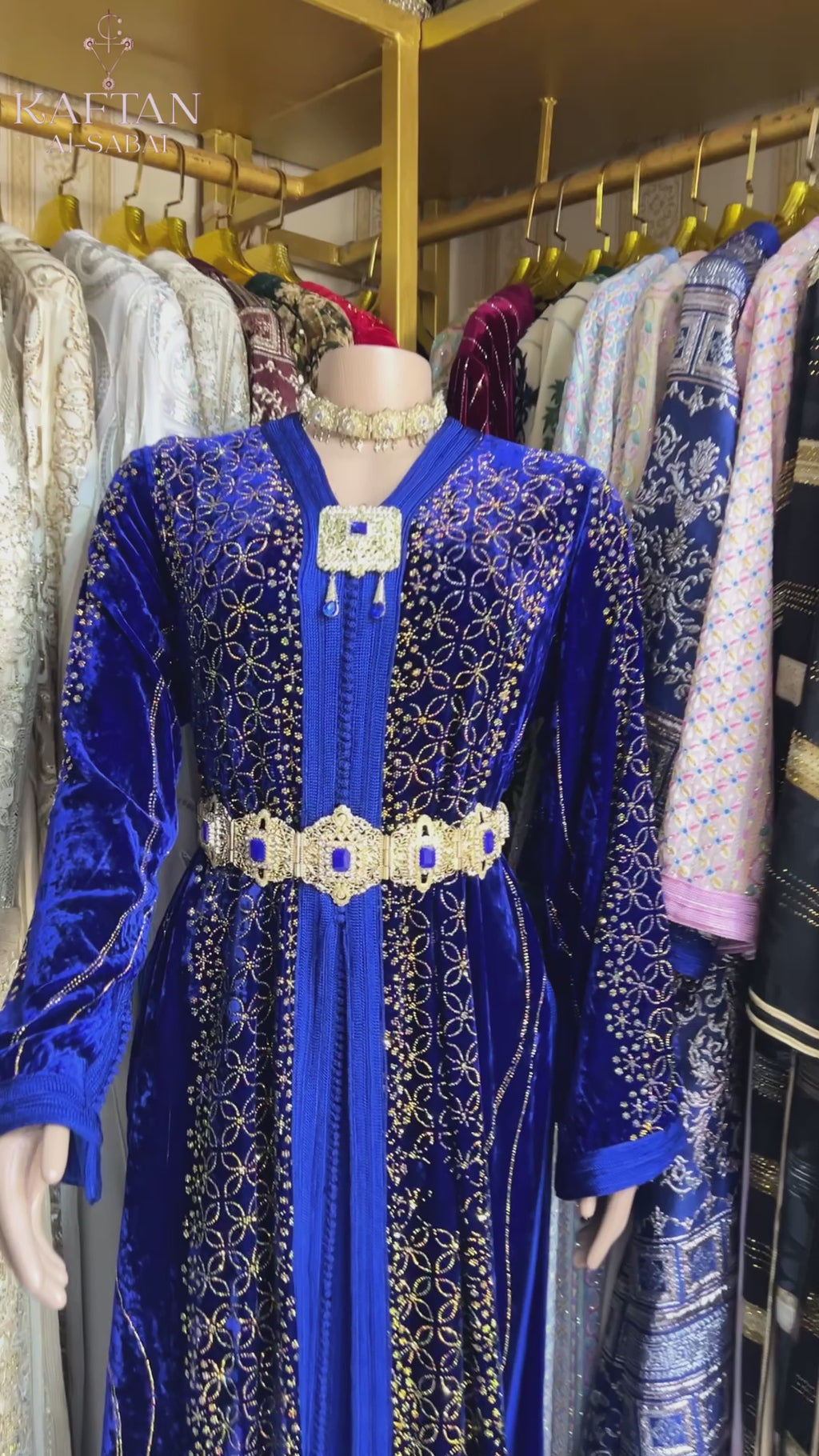 Caftan en velours