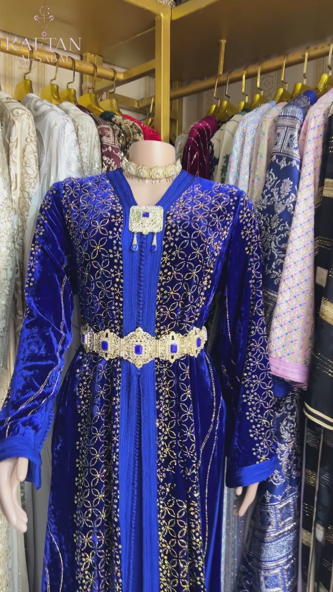 Caftan en velours